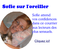 Sofie sur l'oreiller