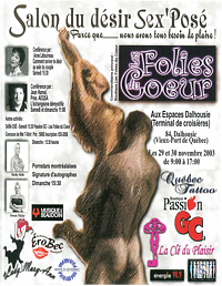 Salon du dsir Sex'Pos de Qubec